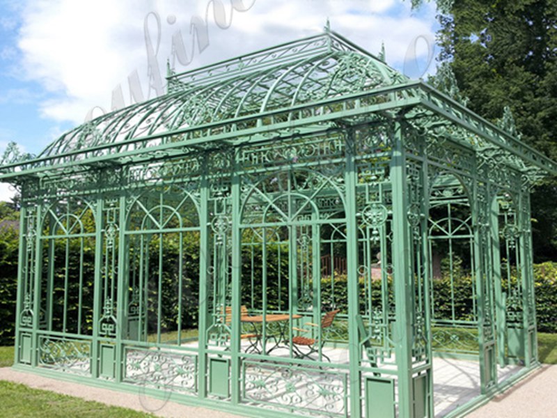 large outdoor wrought iron gazebo for garden