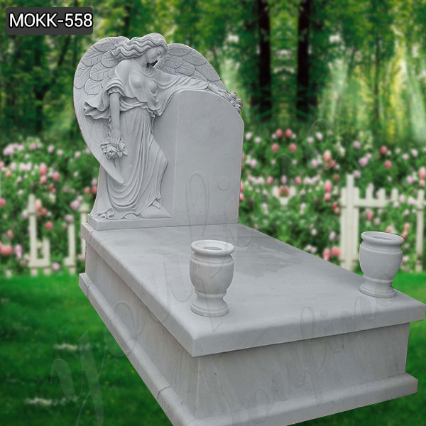 About the Deluxe Marble Angel Tombstone. We want to be remembered forever, either or dead. Nothing is more impressive than a marble tombstone chosen with care. This is a large luxury marble angel tombstone that we have custom made for our clients, there is a custom marble base and there are marble vases that can be used as decoration, our clients will decorate it with beautiful flowers and it has been turned into a work of art in the cemetery. Quality raw materials All our marble carving products are made from high-quality marble raw materials and can accept your choice of materials including marble, granite, sandstone and any other stone available, you can tell us your requirements and our business staff will recommend you the most suitable product for your requirements. A variety of clay mold styles to choose from To meet the different needs of our customers for tombstone angels, our clay molders have also designed a series of angel clay molds, they have different shapes and movements, whether it is standing angel, sitting angel, crying angel, we can make all of them, and we can change the face of the angel to the face of your loved one, and try to keep her similar. Our Weeping Marble Angel Tombstone look is even more endearing in its action and godlike look, so contact us now if you need it. More than 30 years of production experience As a professional manufacturer of marble sculptures, no one is more dedicated than us. We have been engaged in the production of marble carving for more than 30 years, perfect quality and customer satisfaction is our lifelong pursuit of the goal, our products are exported to all over the world, and received wide acclaim! How to contact us. Underneath our page there is a message board and contact information where you can leave us a message telling me about the style you like or other details. You can also give us a call at +86-13938480725 or send us an email at info@you-fine.com and one of our sales staff will communicate with you about the quote on time, we would be happy to hear from you.