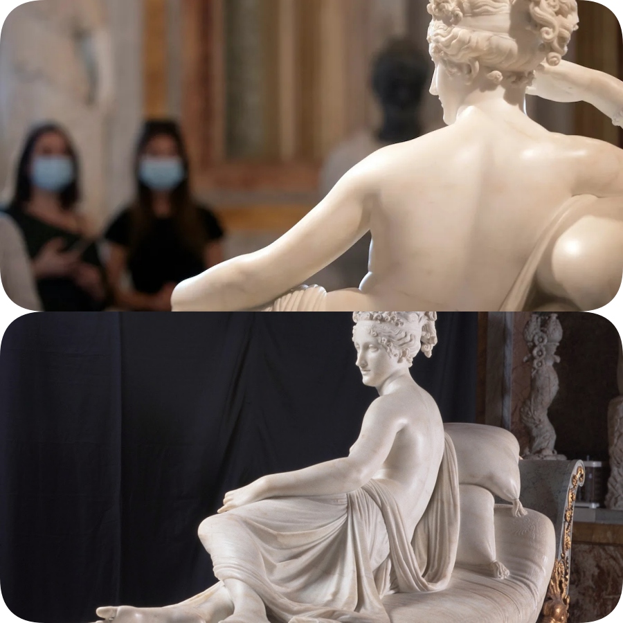 marble Pauline Bonaparte as Venus Victics (5)