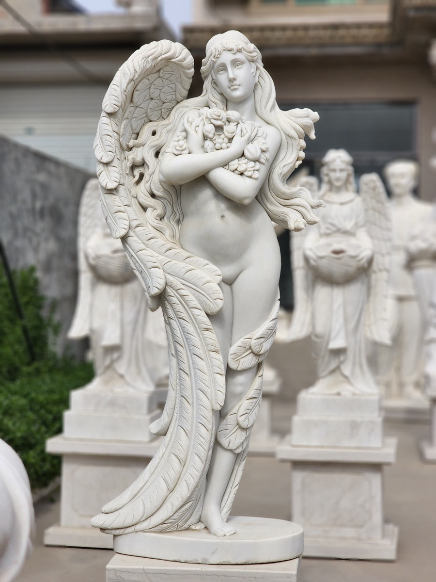 marble angel statue (1)