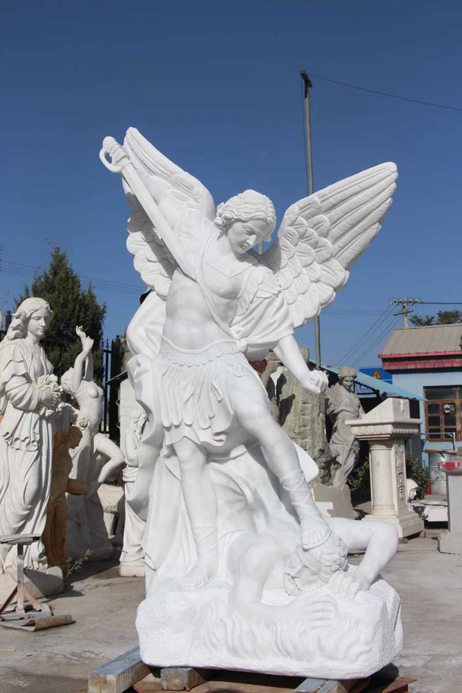 marble angel statue (4)