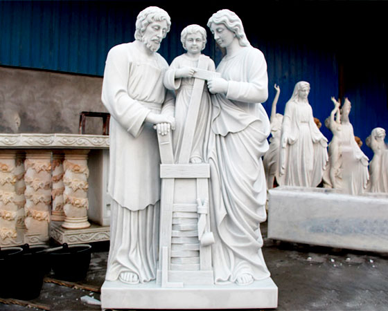 marble-holy-family