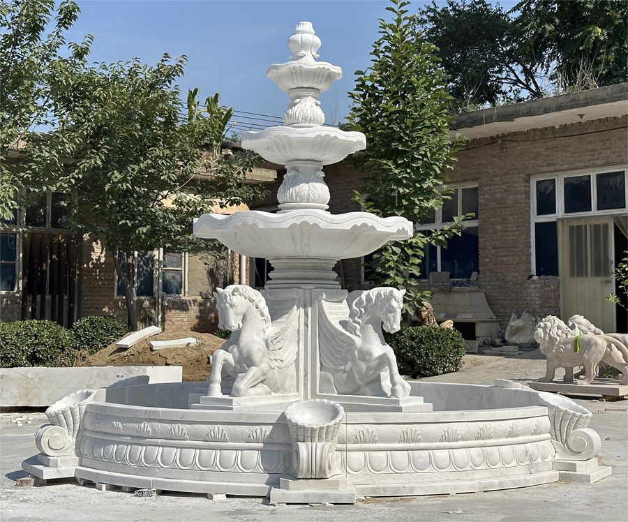 marble horse fountain (3)