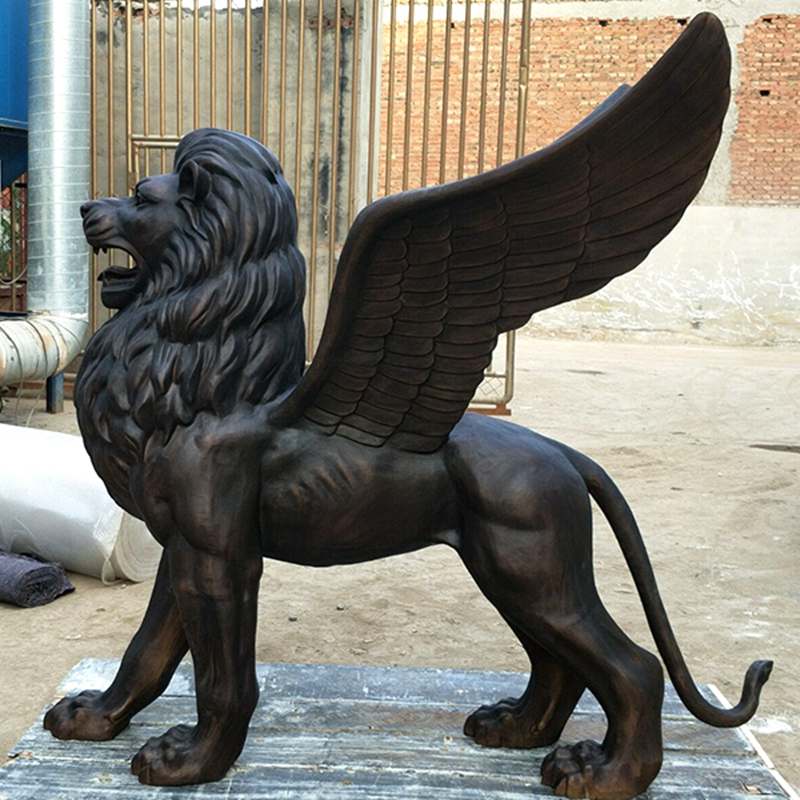 marble lion statue (2)