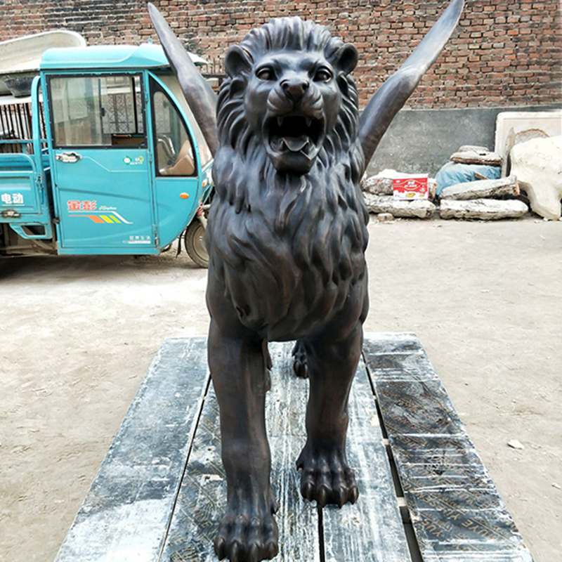 marble lion statue (4)