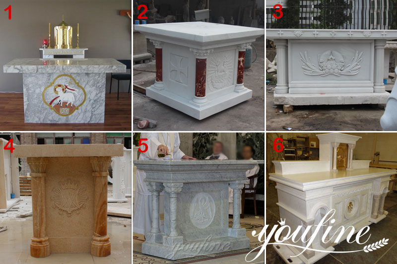 marble altar table - Factory Supplier