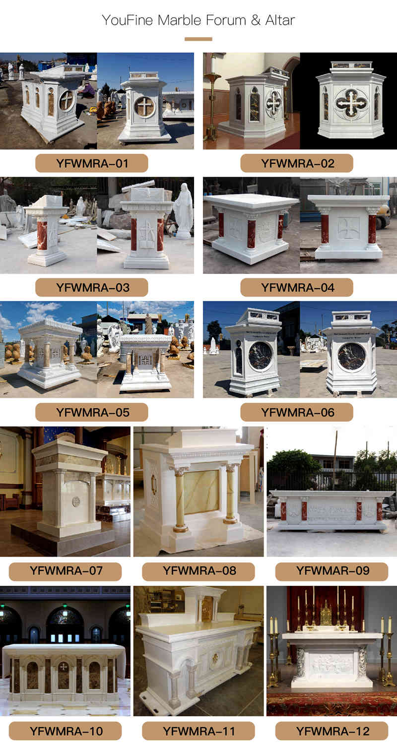 marble altars and marble pulpit styles-YouFine