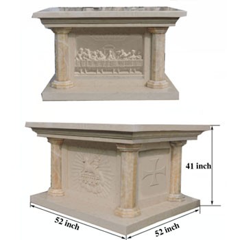 We Design Marble Altar for a Church