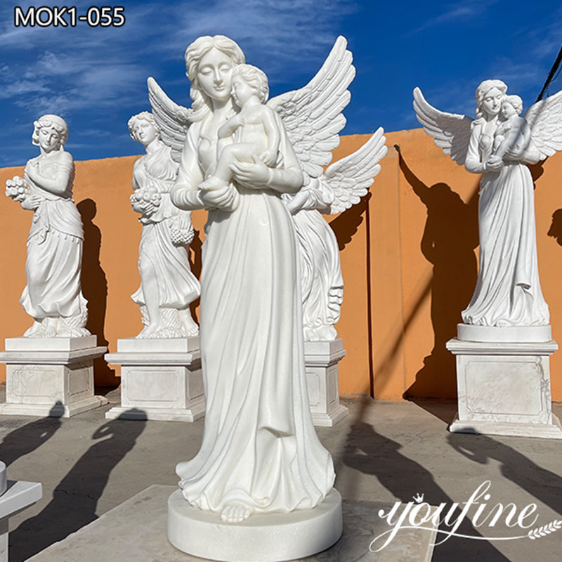 marble angel statues for sale -Factory Supplier