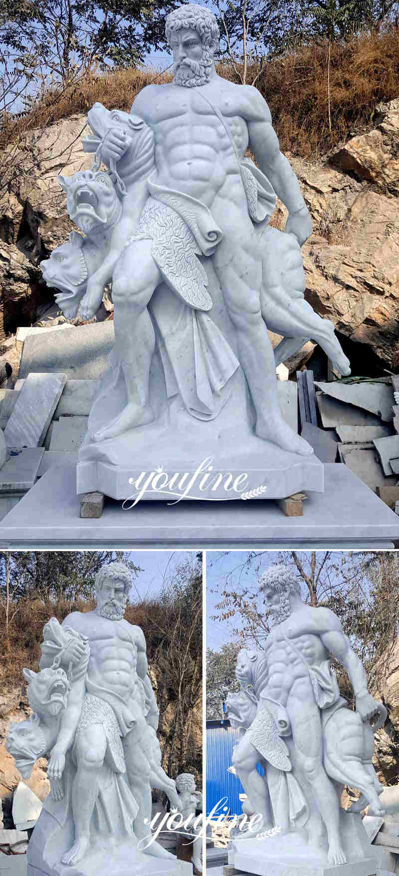 Marble figure sculpture- Factory Supplier