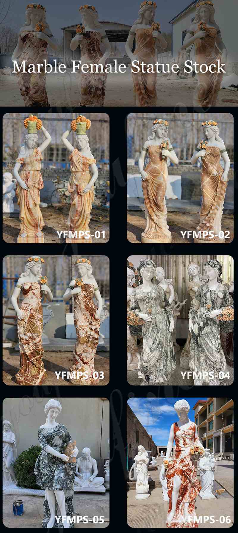 marble figure sculpture -YouFine