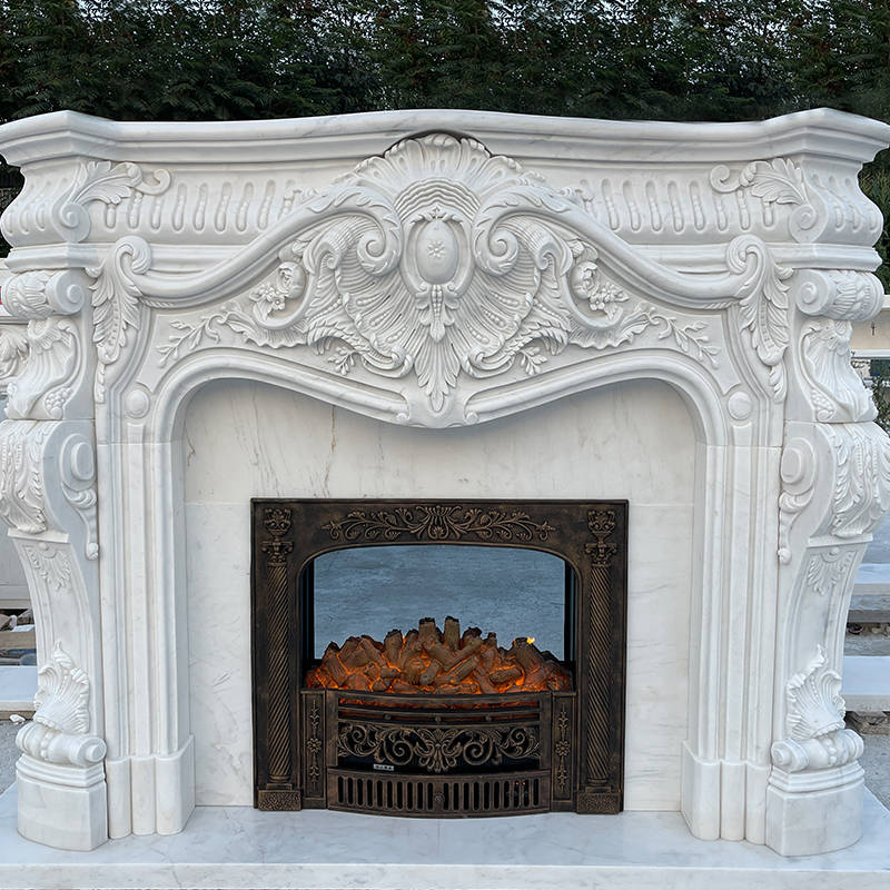 marble fireplace surround