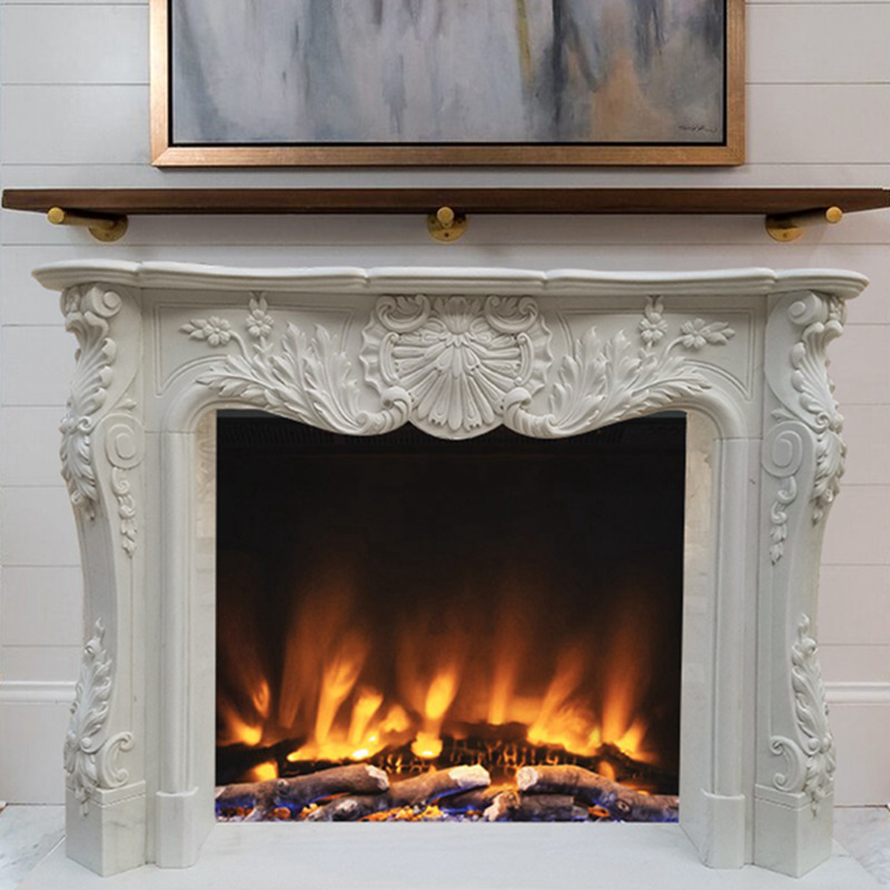 marble fireplace surround for sale-YouFine Sculpture