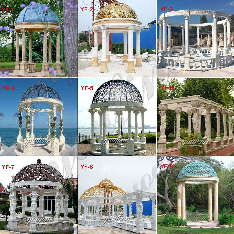 marble gazebo -Factory Supplier