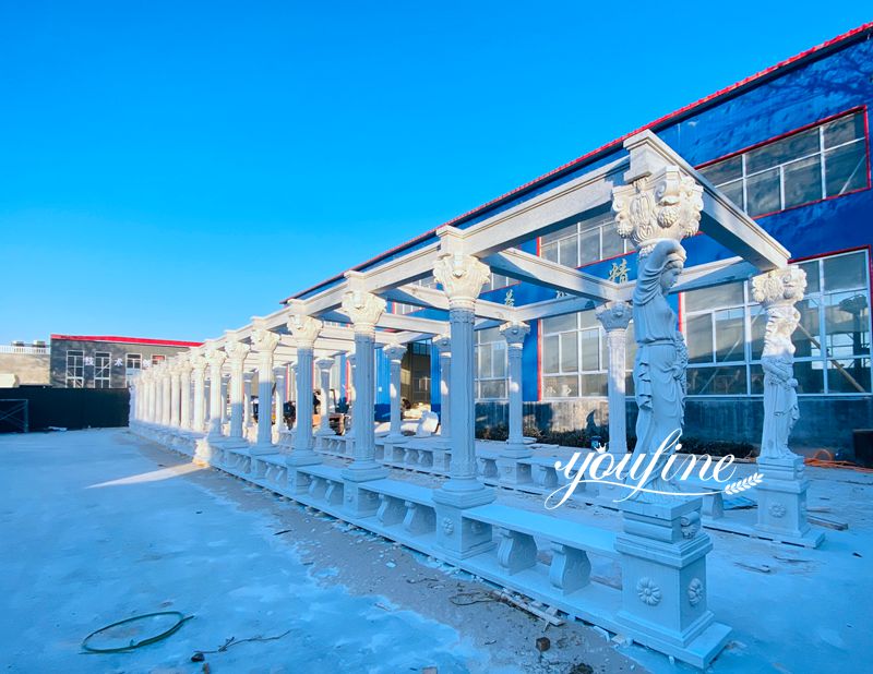 marble italian gazebo-Factory Supplier-02