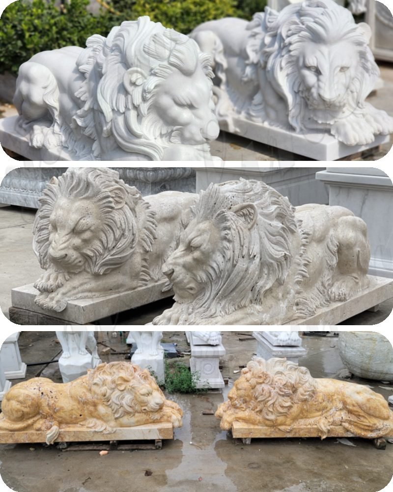 marble lion statue for sale -YouFine
