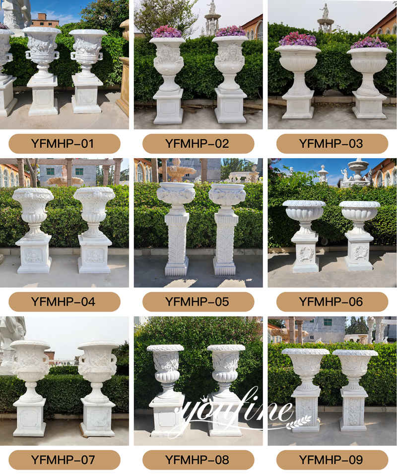 marble planter-Factory Supplier