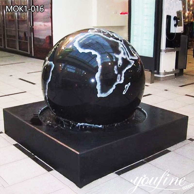marble rolling ball water fountains -Factory Supplier