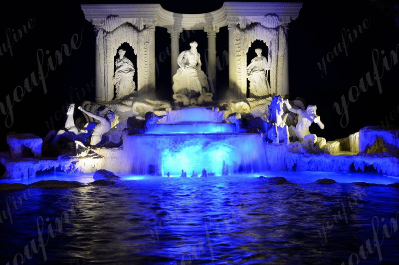 Marble Trevi Fountain-7