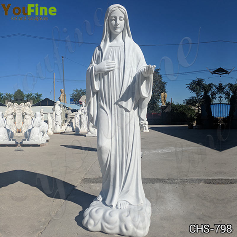 marble virgin Mary statues - Factory Supplier