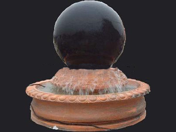 Marble Water Ball Sphere Fountain Carving