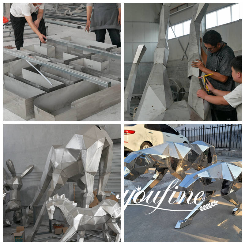 metal animal sculptures for sale - Factory Supplier