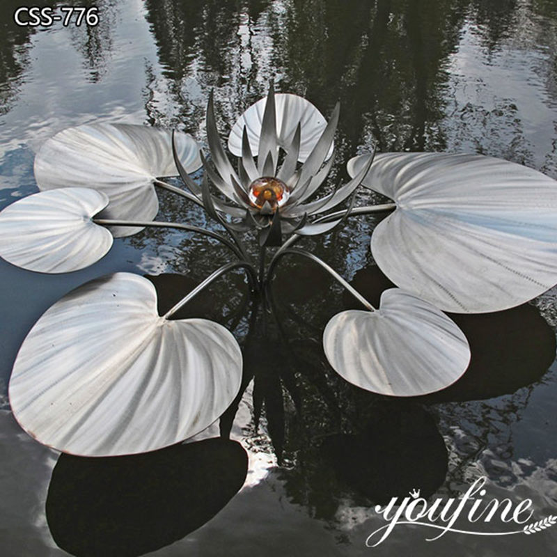 metal lotus flower sculpture-Factory Supplier