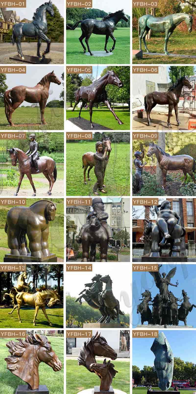 more options for bronze horse statues-Factory Supplier