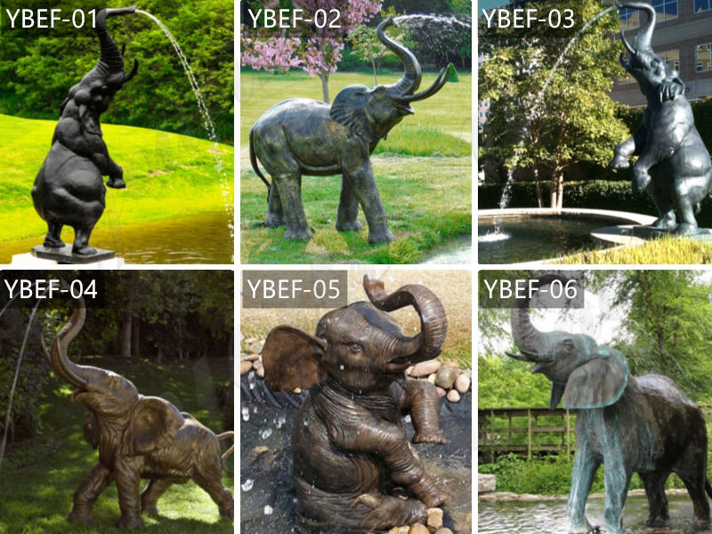 outdoor elephant water fountain -YouFine