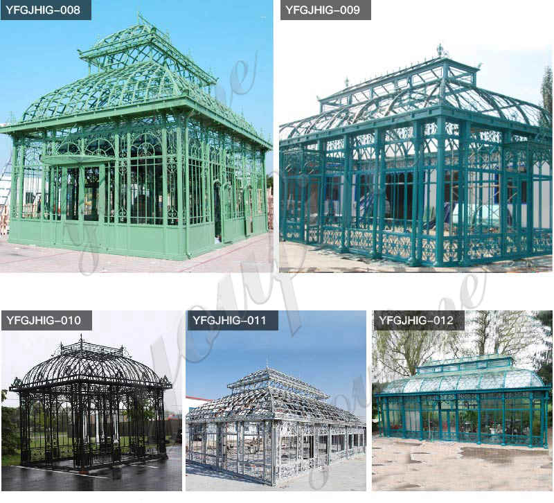 wrought iron gazebo with roof for sale