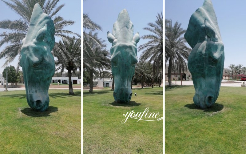 Qatar Horse Head Sculpture Feedback