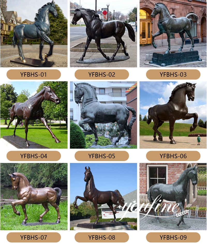 race horse statue - Factory Supplier