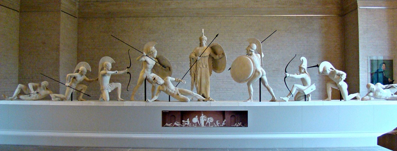 Roman warrior sculpture -YouFine