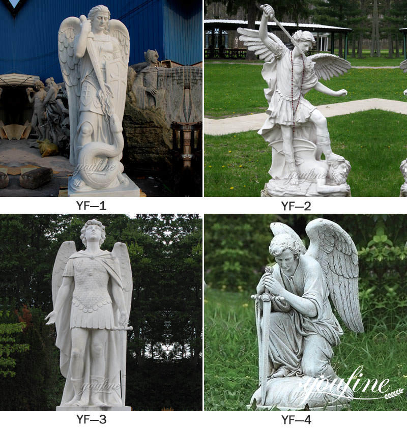 st Michael garden statue for sale -Factory Supplier