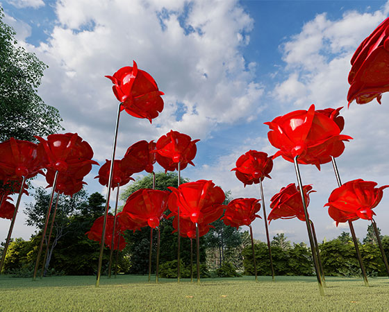 stainless-steel-flower