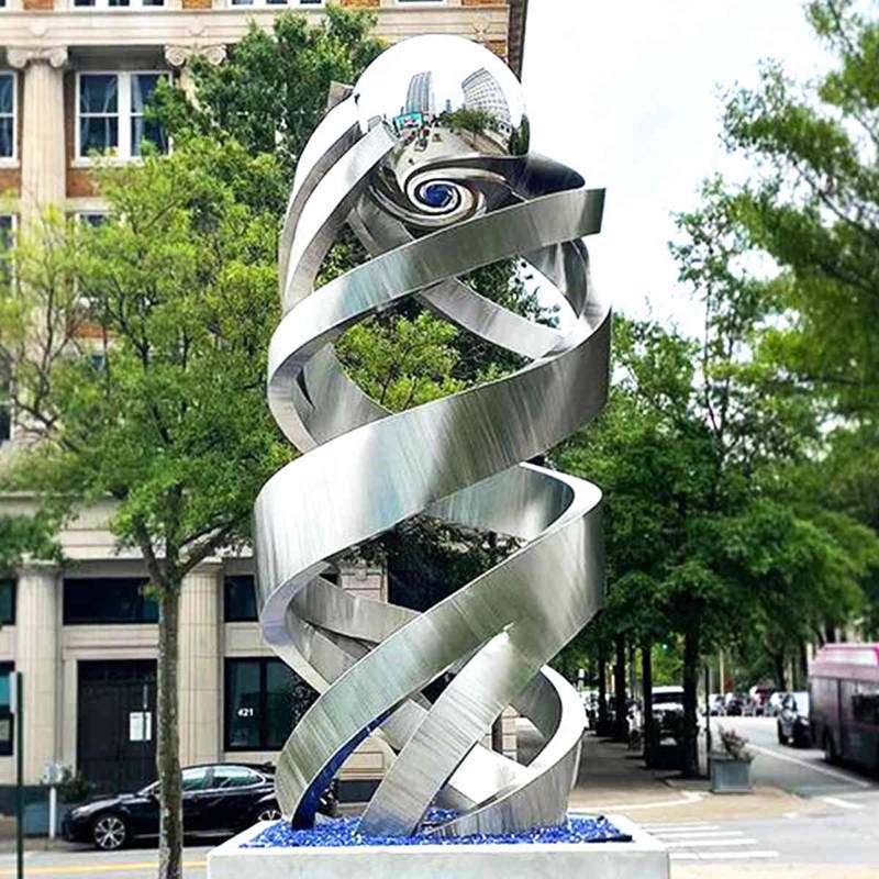 stainless steel abstract sculpture -YouFine