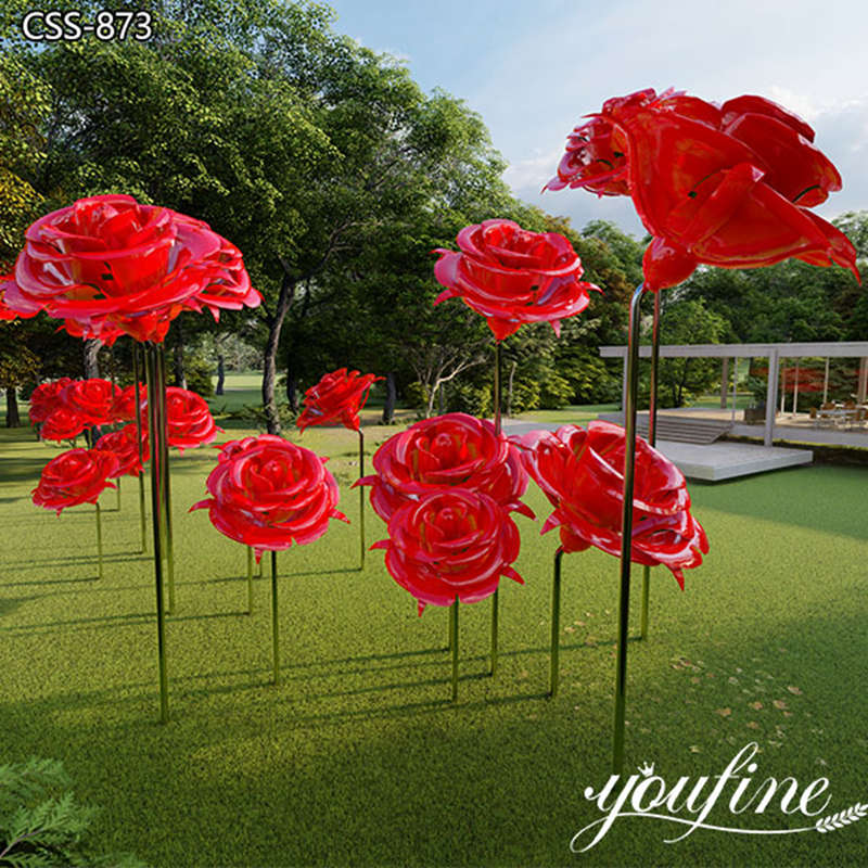 stainless steel garden sculpture-YouFine Sculpture