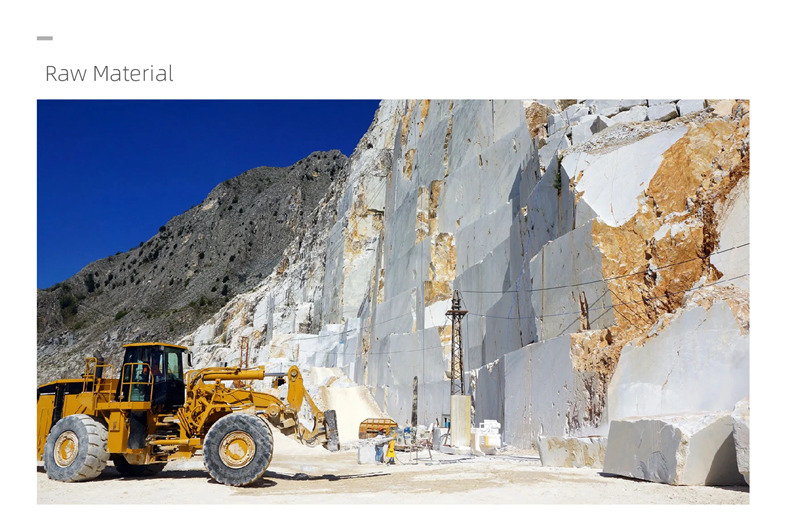 The Richness of Natural Marble Raw Materials