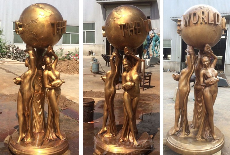 Professional marble sculpture, stainless steel sculpture, bronze sculpture factory