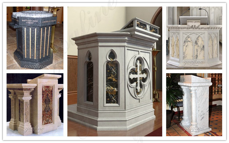 various of marble pulpit-YouFine