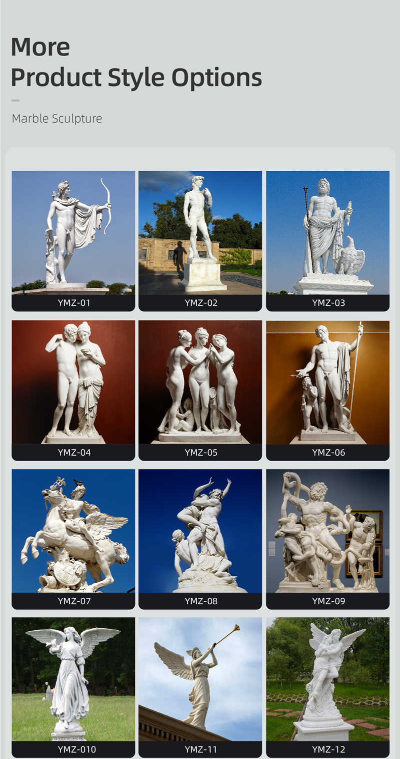 various of marble statues-YouFine