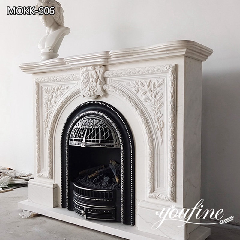Victorian Style fireplace-YouFine Sculpture