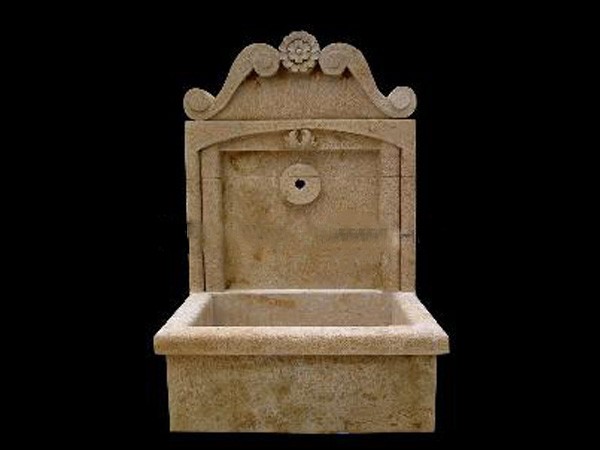 Wall Fountain Antique Stone Carving
