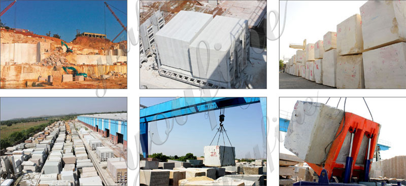white marble fountain -Factory Supplier