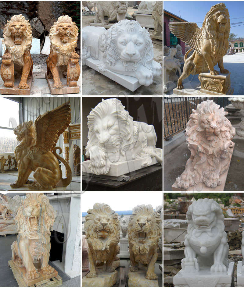 winged lion statue -Factory Supplier