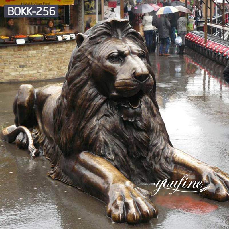 youfine bronze lion statue BOKK-256