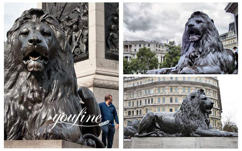 youfine bronze lion statue design