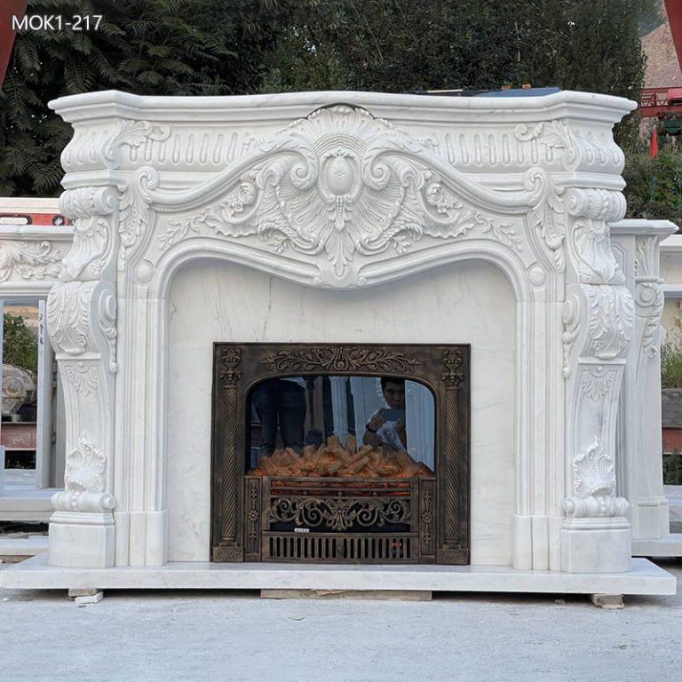 marble fireplacce