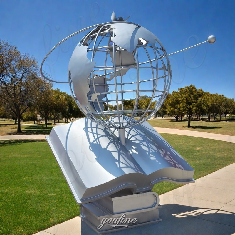 metal sculpture books
