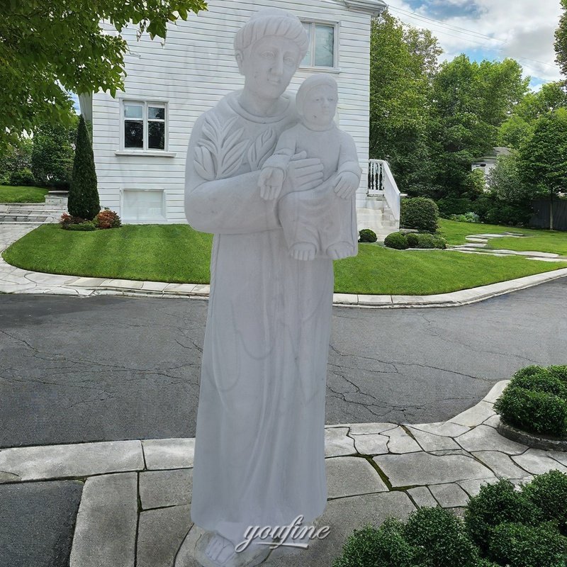 St Anthony garden statue